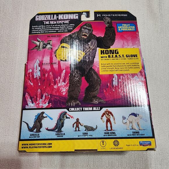 Godzilla vs Kong the new empire kong with B.E.AS.T glove 6'' - Picture 5 of 7